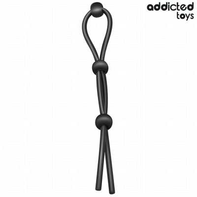 ADDICTED TOYS - CORDA DE SILICONE PARA O PÉNIS DE TRIPLO LOOP - D-242857 - Dona Pimenta