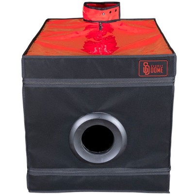 SECRET DOME - KINK CLUB LA NICHE CABIN PRETO E VERMELHO - D-241942 - Dona Pimenta