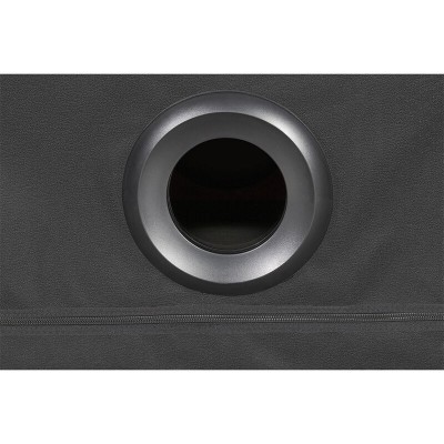 SECRET DOME - KINK CLUB LA NICHE CABIN PRETO E VERMELHO - D-241942 - Dona Pimenta