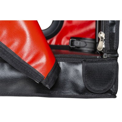 SECRET DOME - KINK CLUB LA NICHE CABIN PRETO E VERMELHO - D-241942 - Dona Pimenta