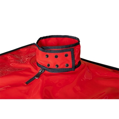SECRET DOME - KINK CLUB LA NICHE CABIN PRETO E VERMELHO - D-241942 - Dona Pimenta