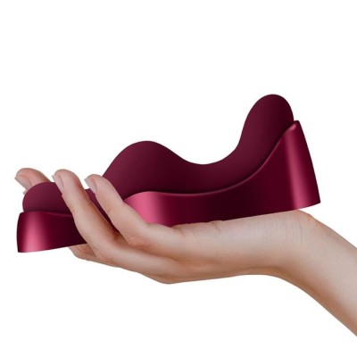 ROCKS-OFF - VIBRADOR PONTO G RUBY GLOW BLUSH VERMELHO - D-244046 - Dona Pimenta