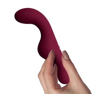 ROCKS-OFF - VIBRADOR PONTO G RUBY GLOW BLUSH VERMELHO - D-244046 - Dona Pimenta