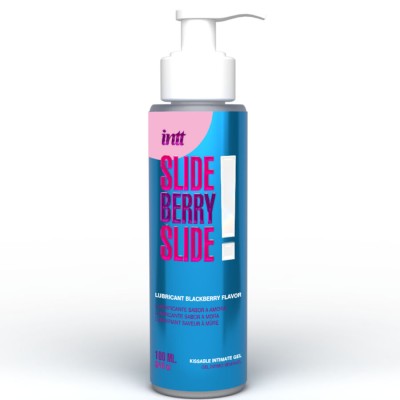 INTT RELEASES - LUBRIFICANTE ÍNTIMO  BEIJÁVEL À BASE DE ÁGUA SABOR AMORA 100 ML - D-244344 - Dona Pimenta