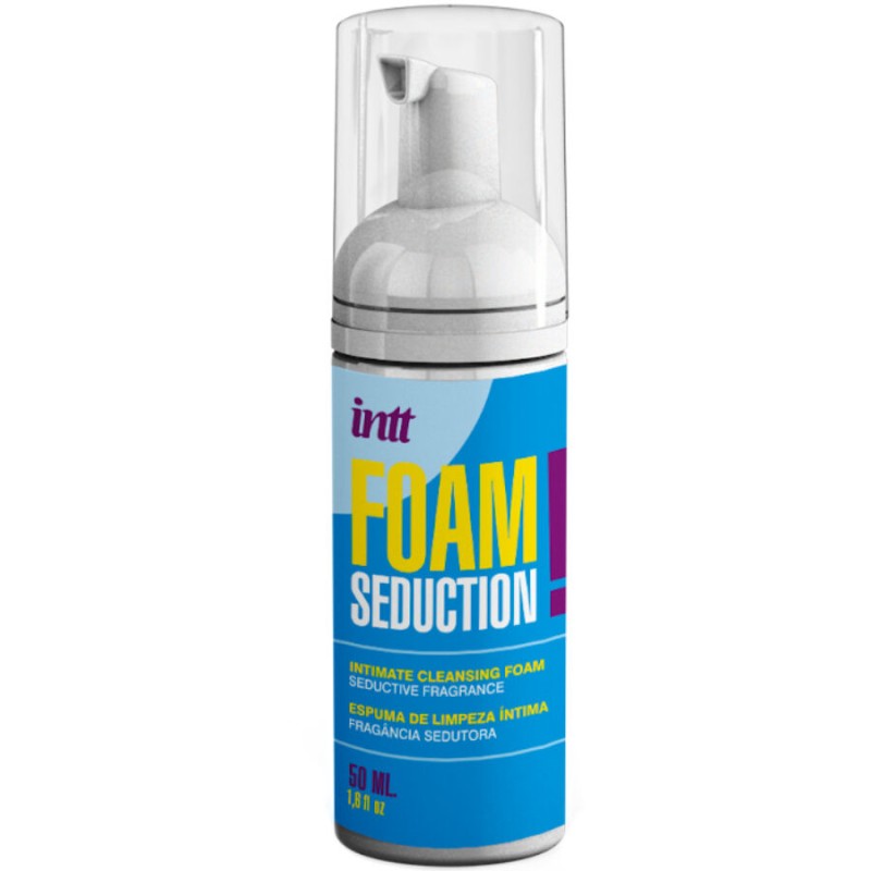INTT RELEASES - ESPUMA DE LIMPEZA ÍNTIMA FOAM SEDUCTION 50 ML - D-244341 - Dona Pimenta INTT RELEASES - ESPUMA DE LIMPEZA ÍNTIMA FOAM SEDUCTION 50 ML - D-244341 - Dona Pimenta