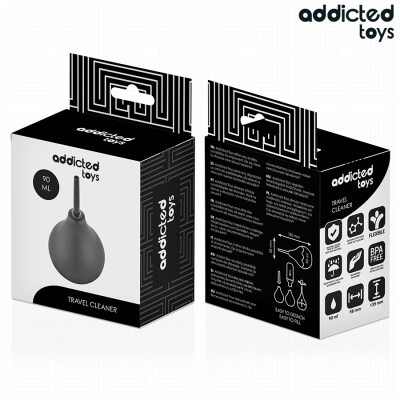 ADDICTED TOYS - LIMPADOR ANAL DE VIAGEM TAMANHO S 90 ML - D-242870 - Dona Pimenta