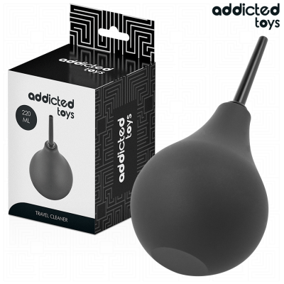 ADDICTED TOYS - LIMPADOR ANAL DE VIAGEM TAMANHO L 220 ML - D-242872 - Dona Pimenta