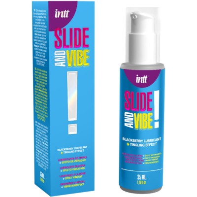 INTT RELEASES - LUBRIFICANTE VIBRATÓRIO BEIJÁVEL À BASE DE ÁGUA 35 ML - D-244347 - Dona Pimenta
