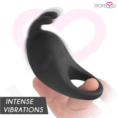 MORESSA BRAD PREMIUM SILICONE PREMIUM RECARREGÁVEL PRETO - D-213225