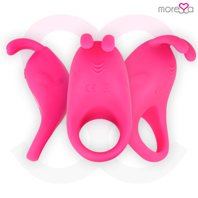 MORESSA BRAD PREMIUM SILICONE RECARREGÁVEL ROSA - D-213226 - Dona Pimenta