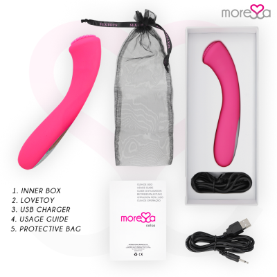 SILICONE MORESSA CELSO PREMIUM RECARREGÁVEL - D-213227 - Dona Pimenta