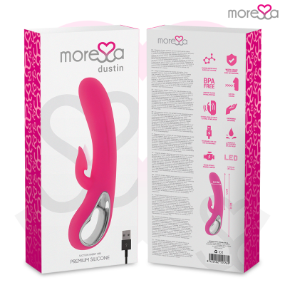 SILICONE PREMIUM MORESSA DUSTIN RECARREGÁVEL - D-213229 - Dona Pimenta