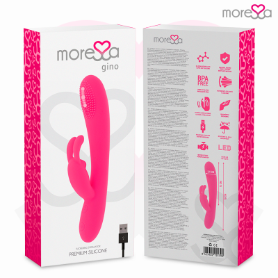 SILICONE PREMIUM MORESSA GINO RECARREGÁVEL - D-213232 - Dona Pimenta
