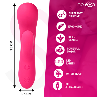 SILICONE PREMIUM MORESSA JERRY RECARREGÁVEL - D-213233 - Dona Pimenta