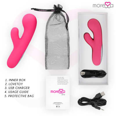 SILICONE PREMIUM MORESSA JERRY RECARREGÁVEL - D-213233 - Dona Pimenta