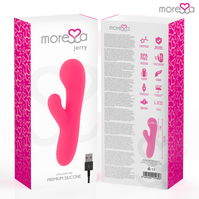 SILICONE PREMIUM MORESSA JERRY RECARREGÁVEL - D-213233 - Dona Pimenta