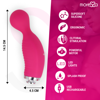 MORESSA KIRK PREMIUM SILICONE RECARREGÁVEL - D-213234 - Dona Pimenta