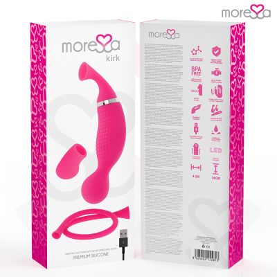 MORESSA KIRK PREMIUM SILICONE RECARREGÁVEL - D-213234 - Dona Pimenta