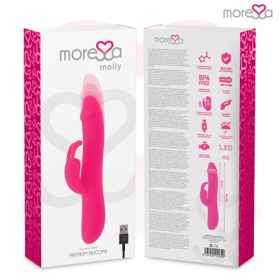 MORESSA MOLLY PREMIUM SILICONE RECARREGÁVEL - D-213235 - Dona Pimenta