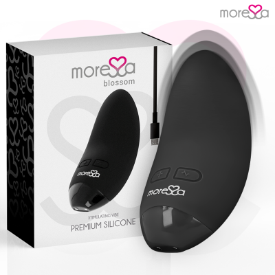 MORESSA BLOSSOM BLACK VIBRATOR - D-221126 - Dona Pimenta