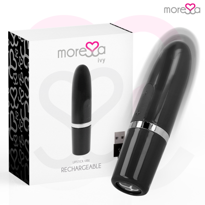 MORESSA IVY VIBRATOR BLACK - D-221128 - Dona Pimenta