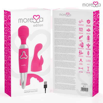 SILICONE PREMIUM MORESSA ODILON RECARREGÁVEL - D-213237 - Dona Pimenta
