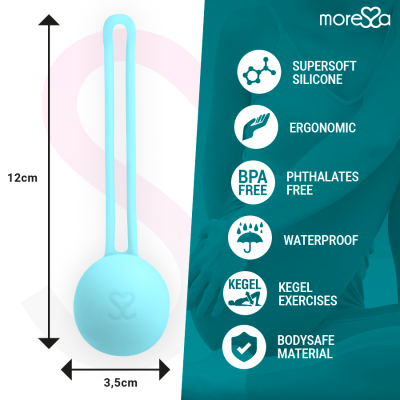 MORESSA OSIAN ONE TURQUESA DE SILICONE PREMIUM - D-213239 - Dona Pimenta
