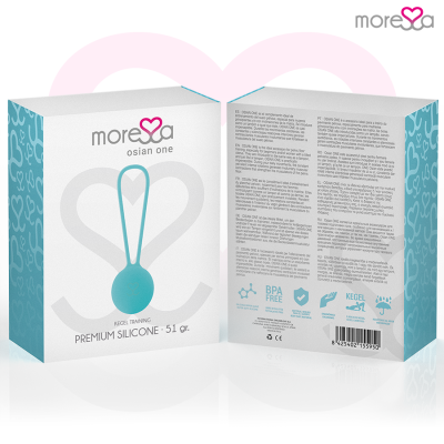 MORESSA OSIAN ONE TURQUESA DE SILICONE PREMIUM - D-213239 - Dona Pimenta
