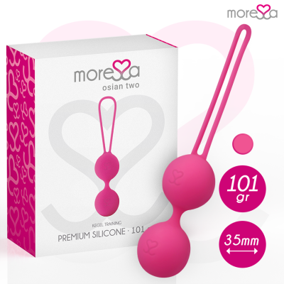 MORESSA OSIAN TWO PREMIUM SILICONE ROSA - D-213241 - Dona Pimenta