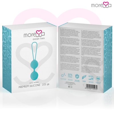 TURQUESA DE SILICONE PREMIUM DE MORESSA OSIAN TWO - D-213242 - Dona Pimenta
