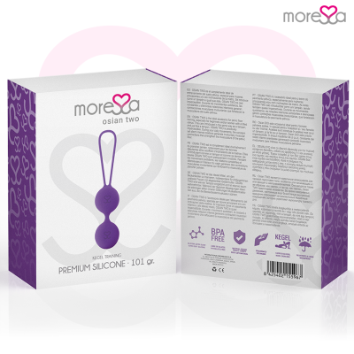 MORESSA OSIAN TWO PREMIUM SILICONE PURPLE - D-213243 - Dona Pimenta