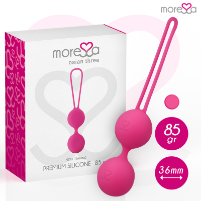 MORESSA OSIAN TRÊS PREMIUM SILICONE ROSA - D-213244 - Dona Pimenta