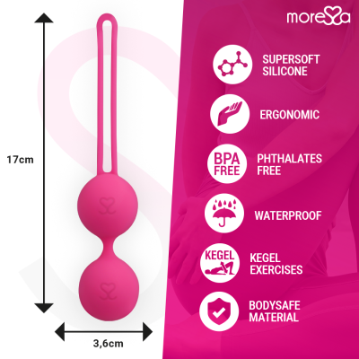 MORESSA OSIAN TRÊS PREMIUM SILICONE ROSA - D-213244 - Dona Pimenta