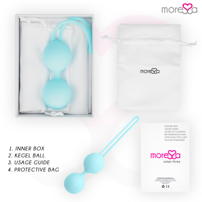 MORESSA OSIAN TRÊS TURQUESA DE SILICONE PREMIUM - D-213246 - Dona Pimenta