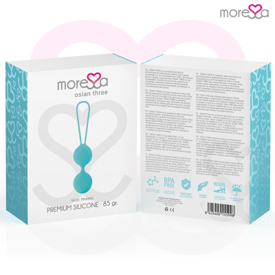 MORESSA OSIAN TRÊS TURQUESA DE SILICONE PREMIUM - D-213246 - Dona Pimenta