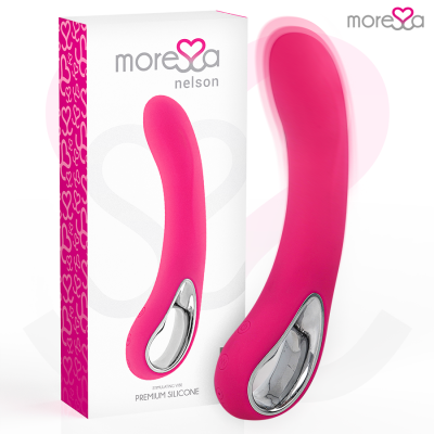 SILICONE PREMIUM MORESSA NELSON RECARREGÁVEL - D-213236 - Dona Pimenta