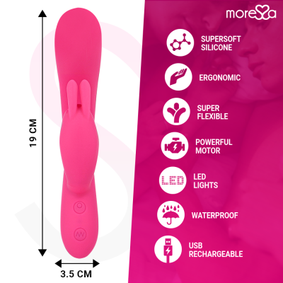 SILICONE PREMIUM MORESSA TELMO RECARREGÁVEL - D-213250 - Dona Pimenta