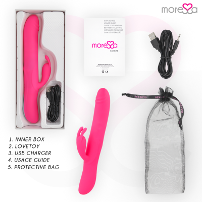 MORESSA SOMER PREMIUM VIBRATOR MULTIPLE ROTATION FUNCTION - D-220119 - Dona Pimenta