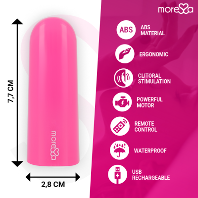 MORESSA IVY VIBRATOR PINK - D-221129 - Dona Pimenta