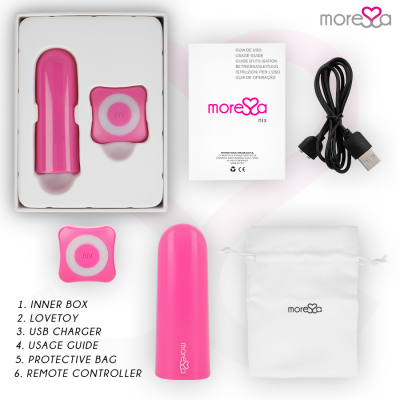 MORESSA IVY VIBRATOR PINK - D-221129 - Dona Pimenta