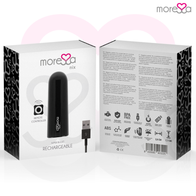 BALA DE CONTROLE REMOTO MORESSA NIX PRETO - D-221130 - Dona Pimenta