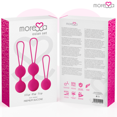CONJUNTO MORESSA OSIAN PREMIUM SILICONE ROSA - D-213247 - Dona Pimenta