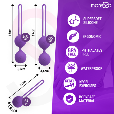 CONJUNTO MORESSA OSIAN PREMIUM SILICONE ROXO - D-213248 - Dona Pimenta