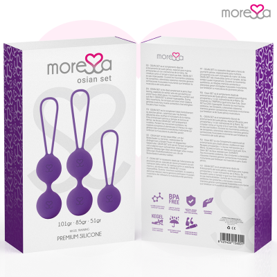 CONJUNTO MORESSA OSIAN PREMIUM SILICONE ROXO - D-213248 - Dona Pimenta