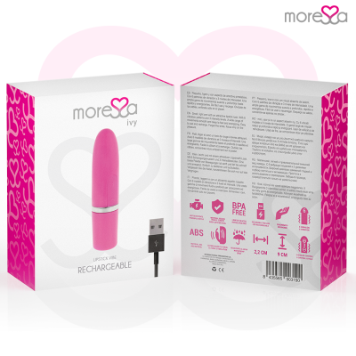 MORESSA IVY VIBRATOR PINK - D-221129 - Dona Pimenta