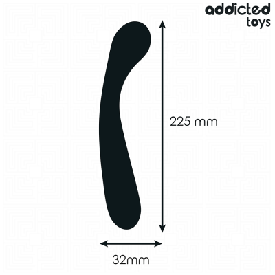 ADDICTED TOYS - MASSAGEADOR ANAL 22,5 CM - D-242879 - Dona Pimenta