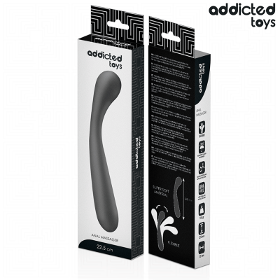 ADDICTED TOYS - MASSAGEADOR ANAL 22,5 CM - D-242879 - Dona Pimenta