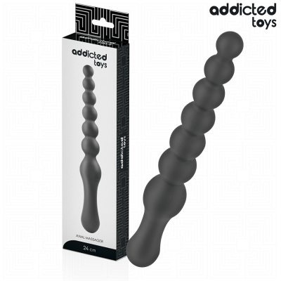 ADDICTED TOYS - MASSAGEADOR ANAL 24 CM - D-242881 - Dona Pimenta