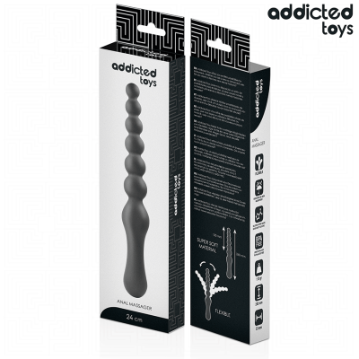 ADDICTED TOYS - MASSAGEADOR ANAL 24 CM - D-242881 - Dona Pimenta
