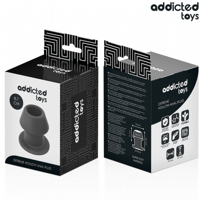 ADDICTED TOYS - PLUG ANAL EXTREMO OCO TAMANHO M 8,7 CM - D-242849 - Dona Pimenta